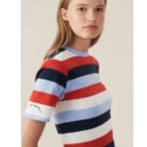 Striped Ganni t-shirt